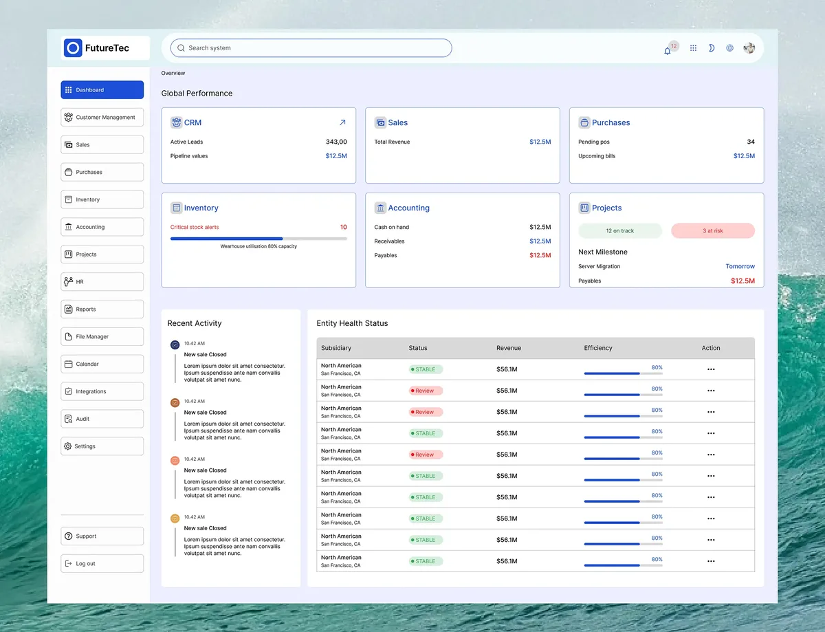 Enterprise Web Applications