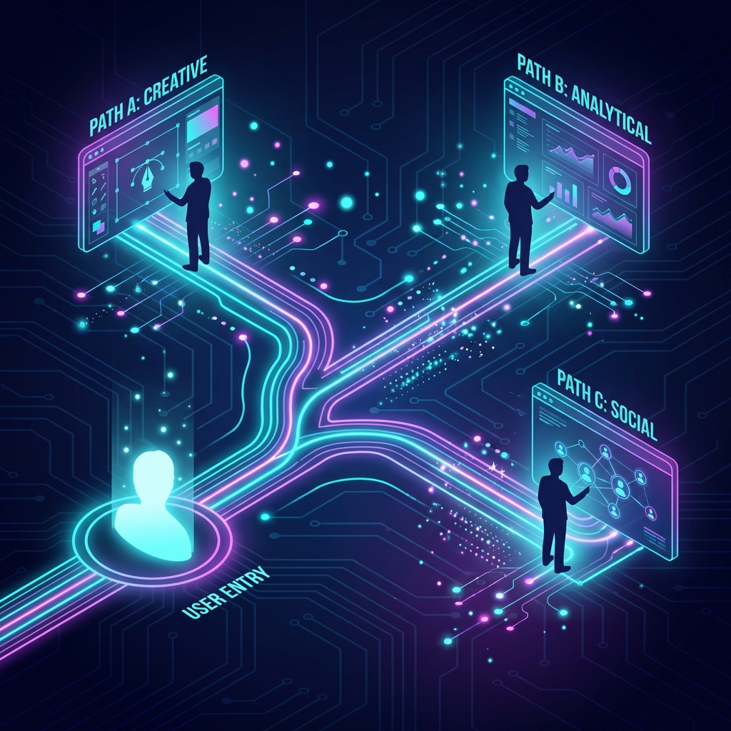 AI User Journey Visualization